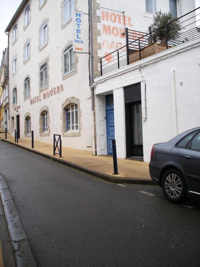 Hotel Modern Concarneau Exterior foto