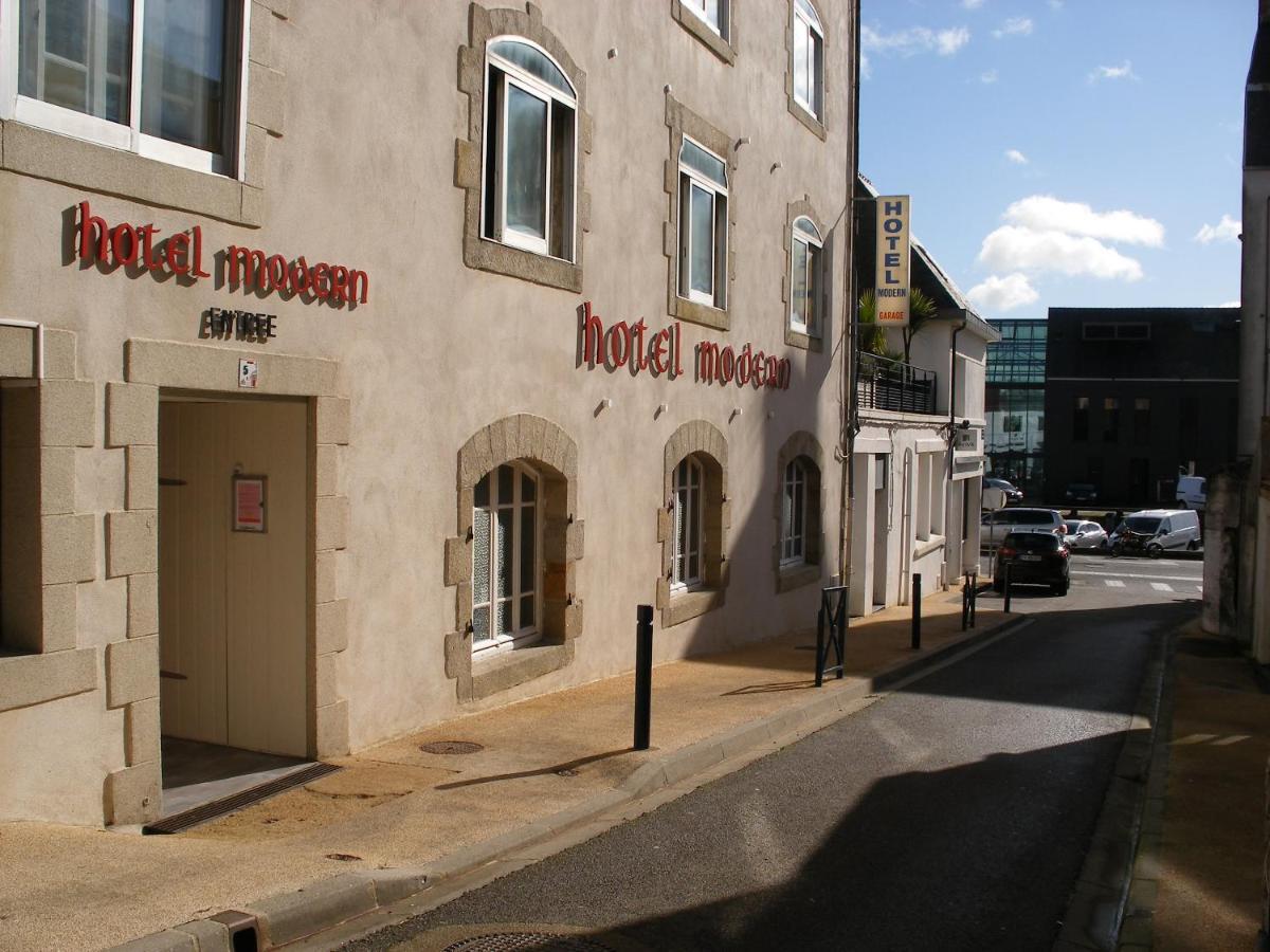 Hotel Modern Concarneau Exterior foto