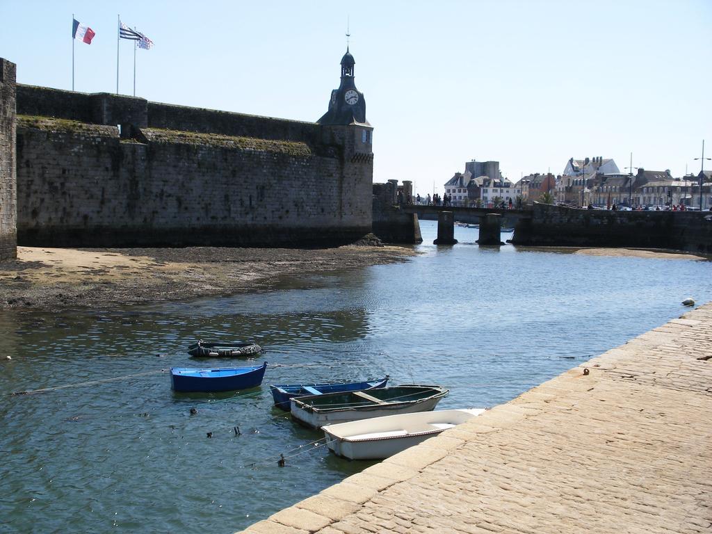 Hotel Modern Concarneau Exterior foto