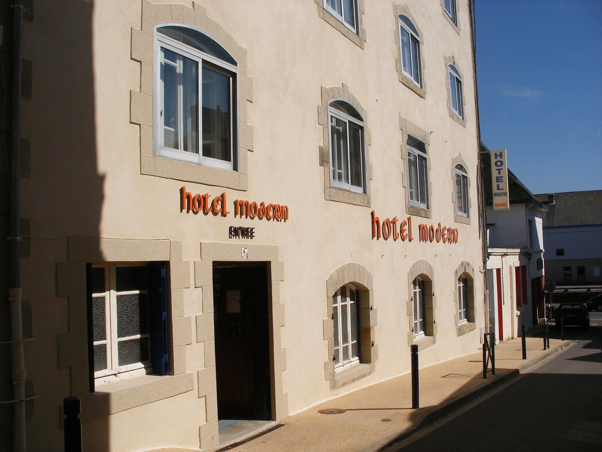 Hotel Modern Concarneau Exterior foto