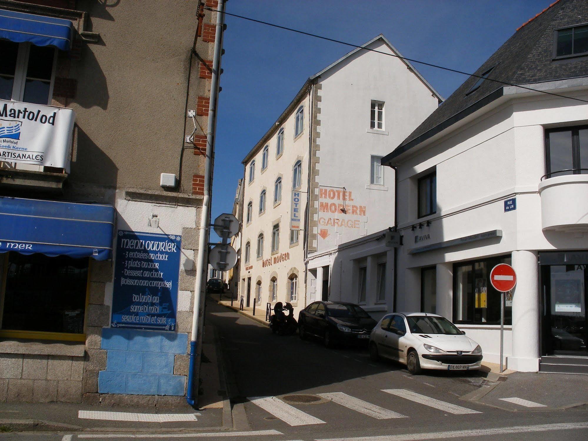 Hotel Modern Concarneau Exterior foto